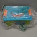 NXONE 195 PCS Educational STEM Toys for Boys and Girls Ages 3 4 5 6 7 8 9 10 Construction Building Blocks Toy Building Sets Kids Toys Creative Activities Games with Storage Box