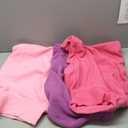 3 Pack Dog Sweaters for Large Dogs, Fleece Dog Sweater Large Pet Clothes Turtleneck Soft Warm Sweatshirt Boy Girl Pet(Pink+Hotpink+Purple,XL)