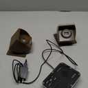 Solar Driveway Alarm Wireless Outside 1800ft Range, Outdoor Motion Sensor & Detector Driveway Alert System with Rechargeable Battery/Weatherproof/Mute Mode(1&2-Brown)