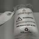 Bed Wedge Pillow for Headboard Gap Up to 7", Triangle Gap Filler for Bed, Mattress Wedge Gap Filler, Headboard Space Filler, Corner Pillow, White King 76"