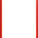 2 x 12"x8" Small Clear Tempered Glass Cutting Board,Non-Slip Dishwasher Safe Heat & Shatter Resistant Cutting Board for Kitchen Countertop Meal Prep (Red-Small)