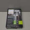 Philips Sonicare ProtectiveClean 5300 Rechargeable Electric Toothbrush, with Pressure Sensor, 3 Cleaning Modes, SmarTimer and QuadPacer, with 2 Bonus Brush Heads, Travel Case, Black, Model HX6423/34