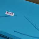 Summsun Patio Dining Chair Cushions with Non-Slip Bottom, Water Resistant Outdoor Seat Cushion with Ties, Removable Covers for Garden Lawn Patio Furniture, 44 x 20 Inch, Teal, Set of 2