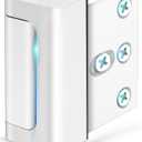 Home Security Door Reinforcement Lock Upgraded Front Door Locks for Kids Safety Withstand 800 lbs Metal Child Proof Door Latch Lock for Inside Door Top Extra Flip Lock High Deadbolt Lock Home Defender