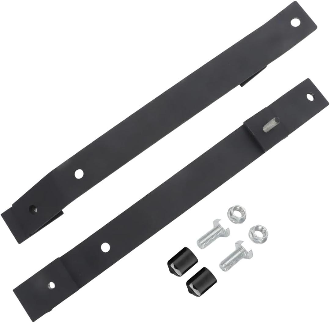 Front Longer Seat Track Extensions Kit for Ford Mustang or Cobra 1979-2004 Driver or Passenger Side, Extends Seat Back 4.5'' and Raises 0.5''