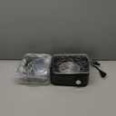 Annie & Mia Design Electric Egg Cooker, Stainless Steel 8 Egg Capacity egg boiler, 500W, Hard, Medium, Soft Boiled Egg Poacher, egg steamer, Multi-function, Knob Auto Shut-Off Function (Black)