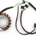 KARSEE Motorcycle Stator 3HN-85510-10-00 Replacement for Yamaha Warrior 350 YFM350 1987-1994 Yfm350ER Yfm350X Moto-4 Big Bear