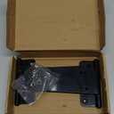 8 in T-Strap Shed Door Hinges,2 Pack Heavy Duty Tee Hinge, 300 Lbs Capacity, Black Gate Strap Hinges, Black Wrought Hardware for Wooden Fences, Barn Door, Shed Doors (Patent Pending)