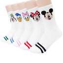 socksense Cartoon Character Series Women and teen girls Licensed Socks Collection (Cotton Blend, M, 5pairs)