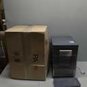 Frigidaire Gallery, 33 Lbs. Countertop Ice Maker, Nugget Shaped Ice, Stainless Steel Trim (Black)