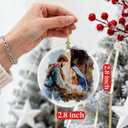 3 x Christian Gifts: Nativity Scene Christmas Ornaments | Religious Christmas Decorations, Christian Holiday Decor, Holy Family Ornament, Religious Gift, Baptism Gift & Unique Faith Festival Gifts