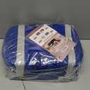 3-Pack Small Storage Baskets for Organizing | Woven Shelf Toy Basket | Rope Baskets for Gifts Empty | Closet Organizer Bins with Handles | Cube Decorative Box | 11.87.85.1 | Klein Blue