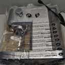 CHULUX Slim 2026 Upgrade Espresso Machine with Milk Frother Steam Wand, 20 Bar Professional Italian Pump Espresso Coffee Machine for Home Cappuccino & Latte Maker, Silver