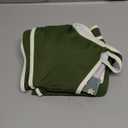 BMJL Women's High Waisted Bikini Sets Sporty Two Piece Swimsuits Color Block Cheeky High Cut Bathing Suits (Large, Army Green011)