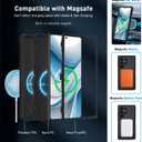 Case for Galaxy S25 Ultra 5G case, Samsung S25 Ultra Heavy Duty case,[Military Grade Protective ],[Shockproof] [Dropproof] [Dust-Proof], (MAG- Black)