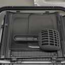 Foldable Cat Litter Box, Fully Enclosed Litter Box with Lid, Covered Kitty Kitten Litter Boxes Enclosure with Scoop, Odor Control, Easy to Clean, 3 Modes for Cat up to 12 lbs(White&Grey)