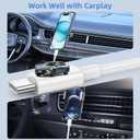 Car Carplay for iPhone 17 16 15 Charger Cord, 2Pack [3FT+6FT] USB A to USB C Charging Cable for Apple 17 16 15 Pro/Pro Max/Plus Type C Cord, for iPad Pro 12.9/11, Air 5th/4th Gen (White)