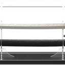 Acrylic Sword Display Case, 45" Clear Dustproof Box for Katana, Long Sword, Lightsaber, Samurai & Medieval Collectibles, Large Tabletop Box with Acrylic Stand (45*6*10) inch