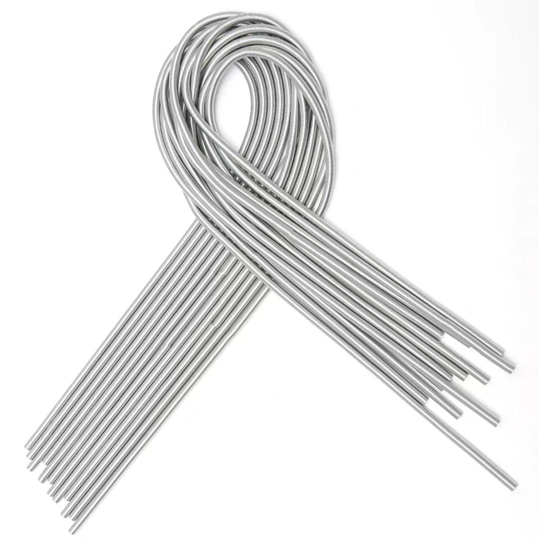 Sheath Spring Stainless Steel Tension Spring Extension Spring Out Dia 4mm 5 Pieces 3.28Ft (0.4x4mm, 5)