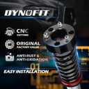 Dynofit 3" Front & 2" Rear Lift Kits for 2007-2024 Silverado 1500 Sierra 1500 (2WD/4WD), Full Suspension Leveling Kit with Front Strut Spacers and Block U-Bolt Set