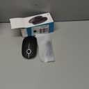 VssoPlor Type C Wireless Mouse, USB C MacBook Wireless Mouse Dual Mode Cordless Mice with USB and Type C Receiver Compatible with PC, Laptop, MacBook and All Type C Devices-Black and Silver