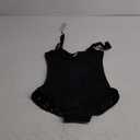 SHAPERX Women's Fajas Colombianas Shapewear Postpartum Tummy Control Body Shaper Butt Lifter Bodysuit (S, Black)