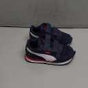 Puma Unisex-Child St Runner Hook and Loop (8 Toddler, Navy-white Nylon Ss25)