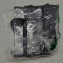 Clear Beach Tote Bag - Waterproof PVC Stadium Approved - Extra Large Transparent Bag for Pool, Concert (Black)