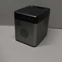 iLive Cinema Pop-Up Film Kit, 720p Projector with 120 Inch Screen, Bluetooth 5.0 Speaker, HDMI/USB/3.5mm, Black, Portable Theater, 21.5 x 17 x 19 cm