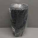 WOUSIWER 16 Pack 6 inch Plastic Planters for Indoor Flower Pots, Heavy Duty and Stylish 6 Inch Plant Pots for Indoor Plants with Drainage Holes and Tray for Plants, Flowers, Black