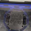 SEYMAC stock Case for iPad 9th/ 8th/ 7th Generation 10.2'', Shockproof with Screen Protector, Pencil Holder [360° Rotating Hand Strap] & Stand, for iPad 10.2 inch 2021-2019 (Black/Blue)