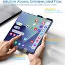 for Samsung Galaxy Z Fold 7 Case with Screen Protector, [One Piece Box-Style Case] [Compatible with Magsafe] [Hinge Protection] Slim Thin Full Body Shockproof Leather Phone Cover for Z Fold7 - Blue