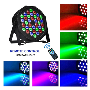 Stage Lights Dj Lights for Parties Led Stage Light Sound Activated Portable Party Light Par Light 36 Led RGB Remote Control Uplights for Disco Indoor Events Bar Birthday Wedding Outdoor