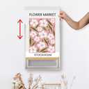 24x36 Poster Frames, Plexiglass, Silver Aluminum Snap Frame, Front-loading Frame for Wall (1PCS)