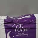 Poise Overnight Incontinence & Postpartum Pads for Bladder Leaks, 8 Drop Extra Coverage, 72 Count (2 Packs of 36), 
