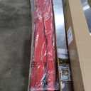 EliteShade USA 10-Year-Non-Fading 6.5x10Ft Rectangular Market Umbrella Patio Umbrella Outdoor Table Umbrella with Ventilation, Red