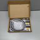 Sink Faucet Hose Sprayer Attachment with 5 Adapters - Dual Function Handheld Bidet - for Feminine Hygiene, Baby Diaper Cleaning & Pet Bathing