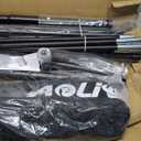 Sports Barrier Net,Sports Net,Barricade Backstop Net,Perfect for Baseball,Softball,Soccer, Basketball,Lacrosse, Style: 12X9Ft-Black