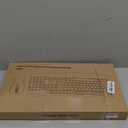 Wireless Keyboard and Mouse Combo, Full-Sized 2.4GHz Wireless Keyboard with Comfortable Palm Rest and Optical Wireless Mouse for Windows, Mac OS PC/Desktops/Computer/Laptops (Black)