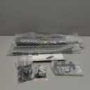 Undermount Sink Brackets Heavy-Duty - Adjustable 27.5-39.4 Inches, Rust-Resistant Zinc Plated Carbon Steel, Space-Saving Horizontal Sink Support Wall Mount Installation for Kitchen & Bathroom Sinks