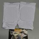 HiRui Knee Pads for Kids Youth Adult, Basketball Baseball Knee Brace Knee Support, Collision Avoidance Kneepad Compression Knee Sleeve for Volleyball Football Cycling Running-1Pair (White, XS)