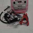 GEOSTAR 4-in-1 Pink Jump Starter with Air Compressor 150PSI, 750A Portable Battery for 8.0L and 6.0L Engines, with Smart Jumper Cable, 2 USB Ports, 2 DC Ports, LED Light