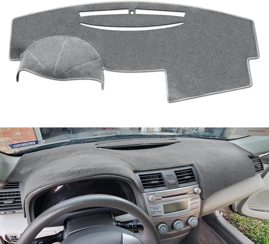 Dash Cover for Toyota Camry Accessories 2007 2008 2009 2010 2011 Custom Fit Dashboard Cover Mat Pad (Dark Gray)