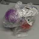 Interactive Dog Ball Toy with Sound, Elastic Bouncing Spiky Ball, Dental Exercise Toy for Dogs (6(Blue+Orange+red+Green+Yellow+Purple), 9cm)