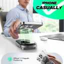 Qi2 3 in 1 Wireless Charging Station,JOYROOM 15W Fast Wireless Charger Stand for iPhone 16/15/14/13, Apple Watch, AirPods, Magnetic Foldable for MagSafe Charger for Multiple Devices (with 30w Adapter)