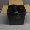 Faux Fur Boots for Women Winter Knee High Furry Snow Boots Fuzzy Fluffy for Girls Flat Long Boots (13 Wide, Black)