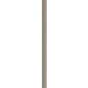 Modern Brushed Nickel Crystal Pendant Light Fixtures for Kitchen Island, Adjustable Height Luxury Mini Glass Pendant Lighting for Dining Room, Bedroom, Foyer and Hallway