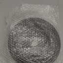 Stove Burner Covers W10288051 Burner Drip Pans -2 Packs 6 W10290353 Black Porcelain Burner Pans and 8" W10290350 Stove Top Covers for Electric Stove by Sikawai