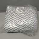 Baby Feeding Arm Pillow,Soft Cotton Bottle Nursing Arm Pillows for Newborn,Breastfeeding Pillows for More Support for Mom and Baby,Portable and Washable,Ergonomic Nursing Essentials(Grey Stripes)
