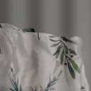 Kawani Christmas Tablecloth 70 Inch Round Winter Holiday Christmas Leaves Table Cloth Xmas Washable Polyester Table Cover for Kitchen Dining Room Party Indoor Outdoor Decor